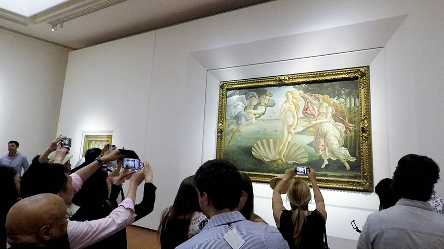 galeria uffizzi florencia