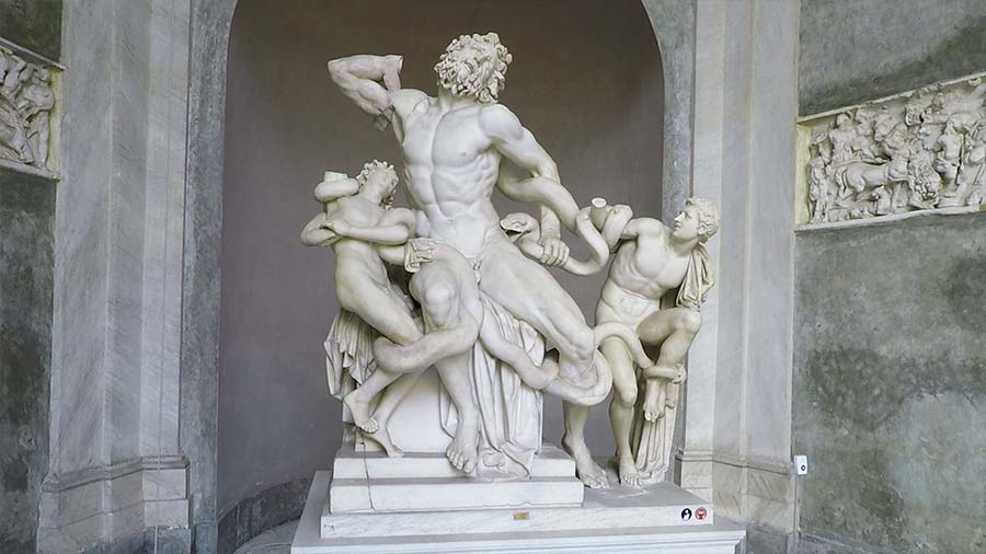 Laocoonte y sus hijos