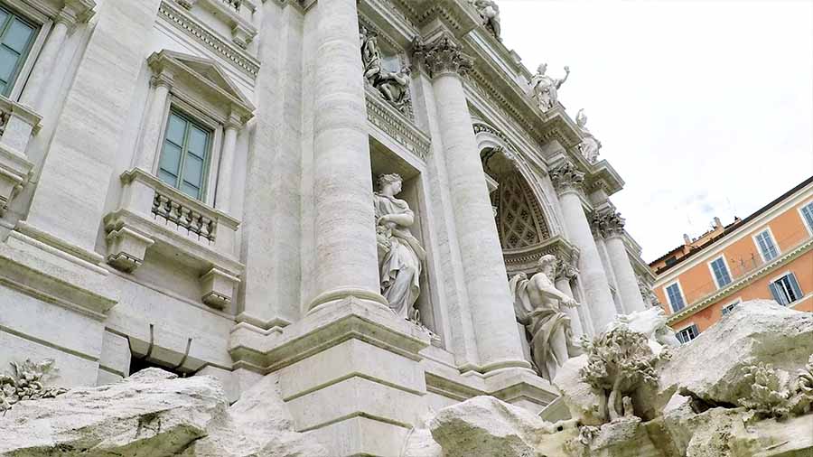 Fontana di Trevi Restauración