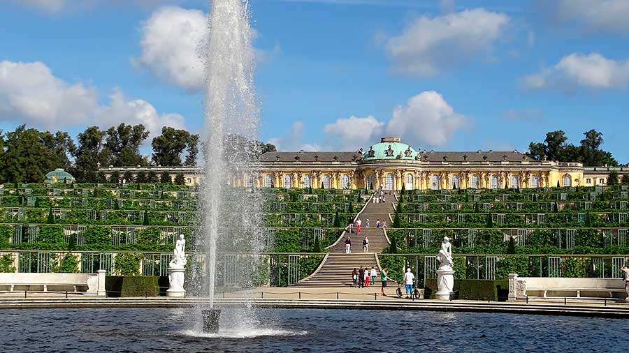 Fuente en Potsdam
