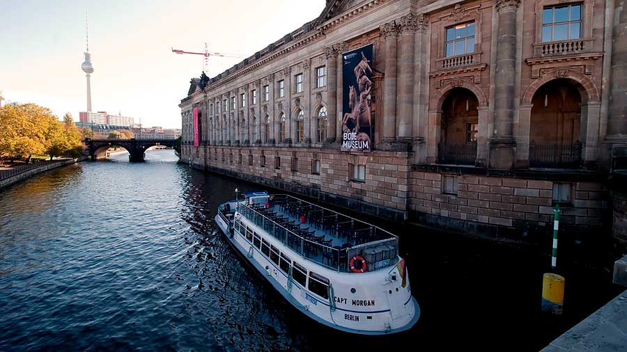 El río Spree en Berlín