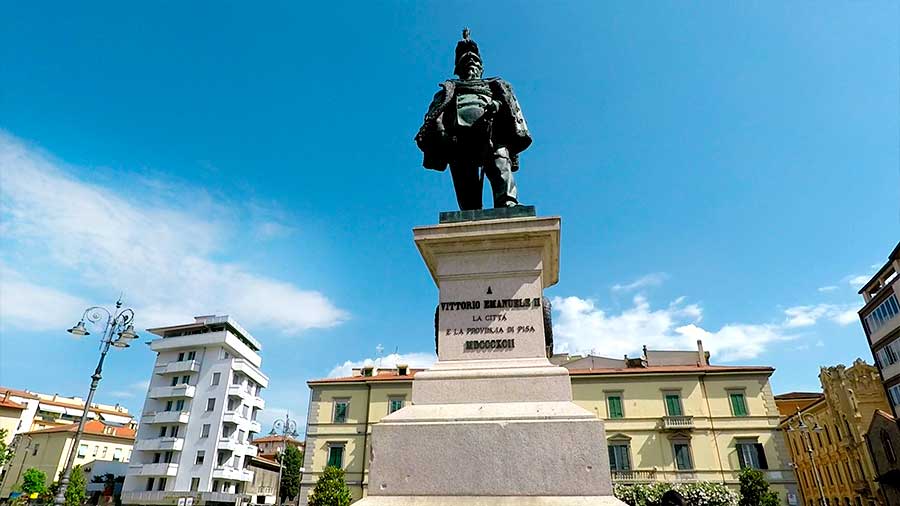 Piazza Vittorio Emanuele II Pisa