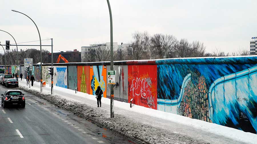 caída del muro de berlín