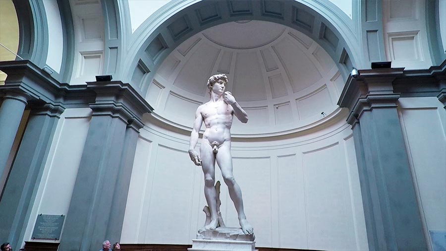 que representa el david