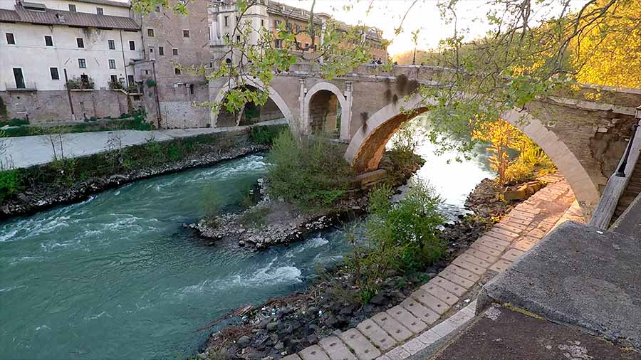 una isla que ver en roma
