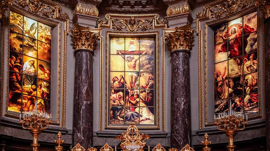 berliner dom altar