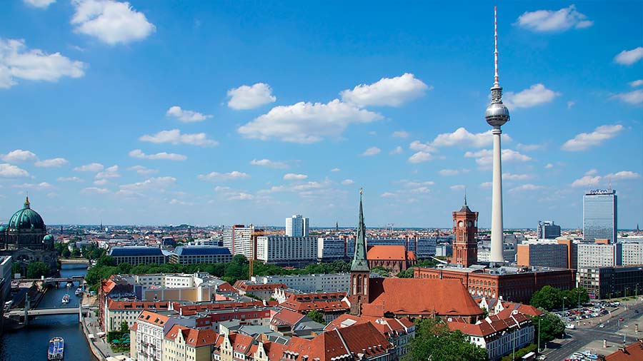 torre de television fernsehturm de berlin