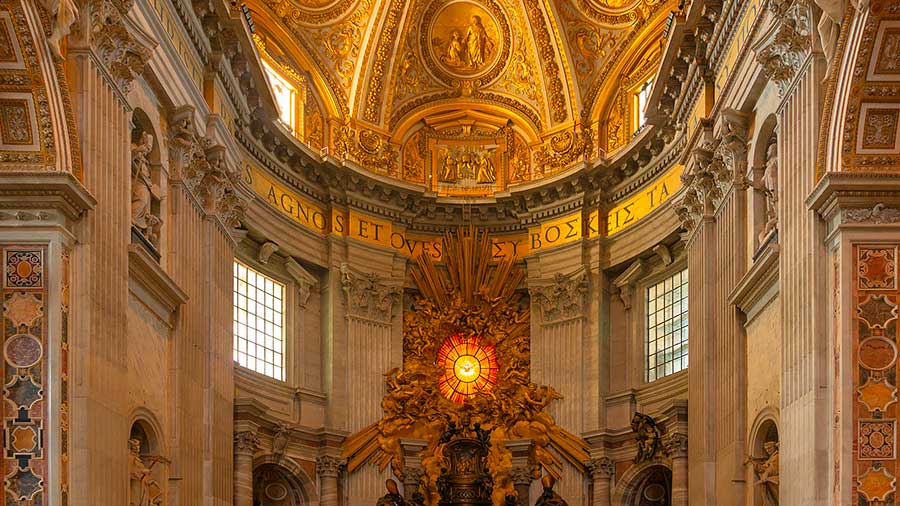 Cátedra Basílica de San Pedro en Roma