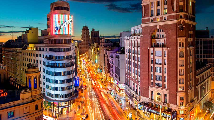 itinerario de viaje madrid españa