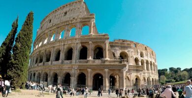 Arena coliseo de Roma