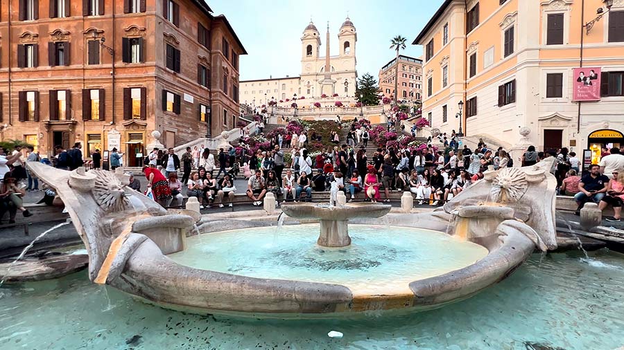 Plaza de España en Roma